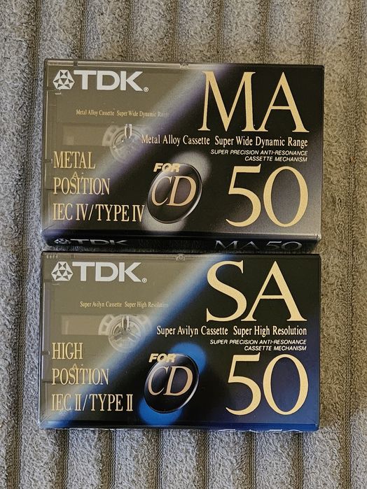 2 Casete Audio TDK 1992
