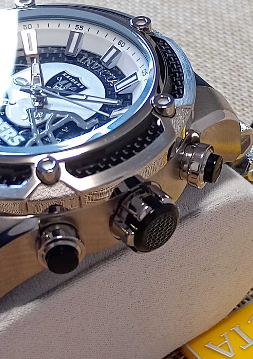 Ceas Invicta NFL Las Vegas Raiders Chronograph  Black Dial – Barbati