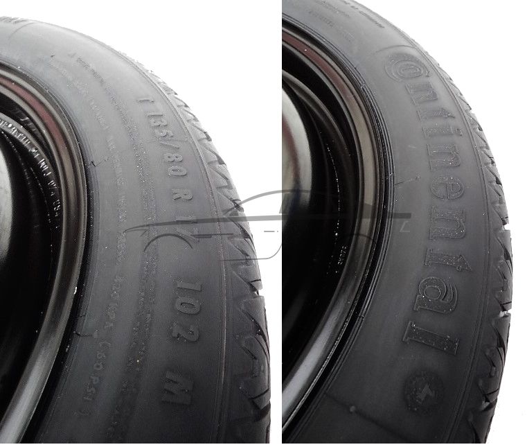 Нова резервна гума патерица за BYD 135/80R17 5x120x64,1