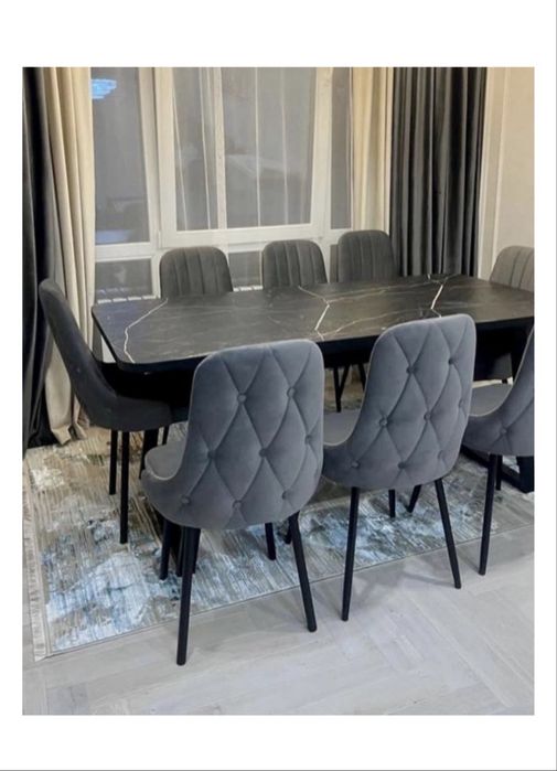 Стол  8стулья  сатылады