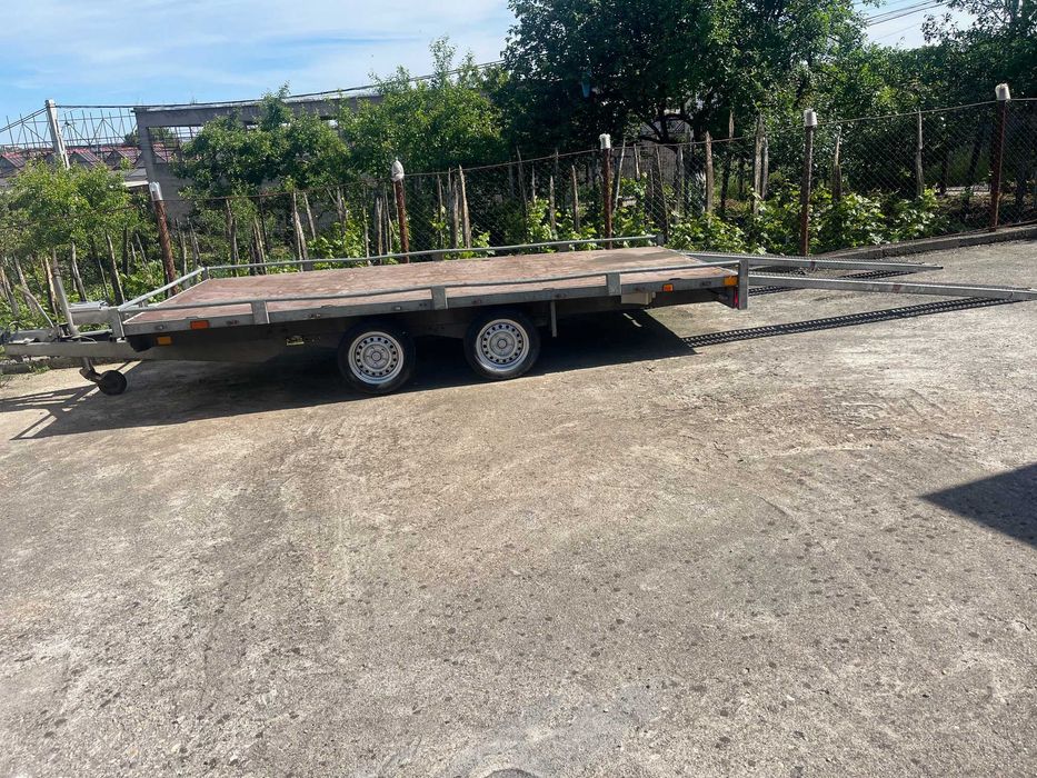 trailer remorca platforma Eduards 4*2m an 2006