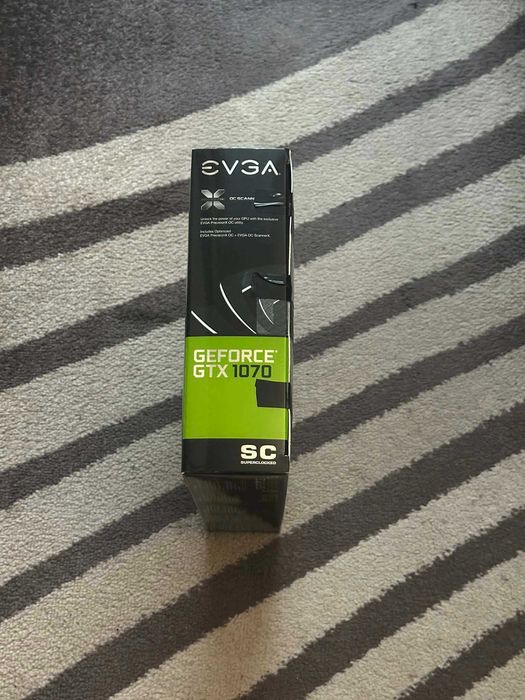 Видеокарта EVGA GeForce GTX 1070 SC 8GB - Като НОВА / Неизползвана
