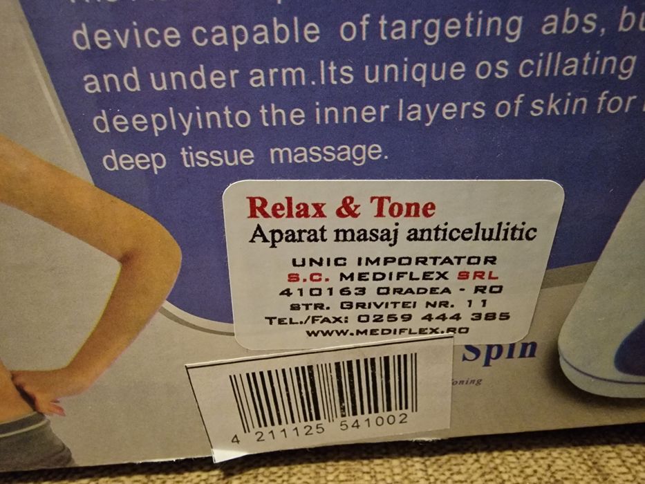 Aparat masaj anticelulitic