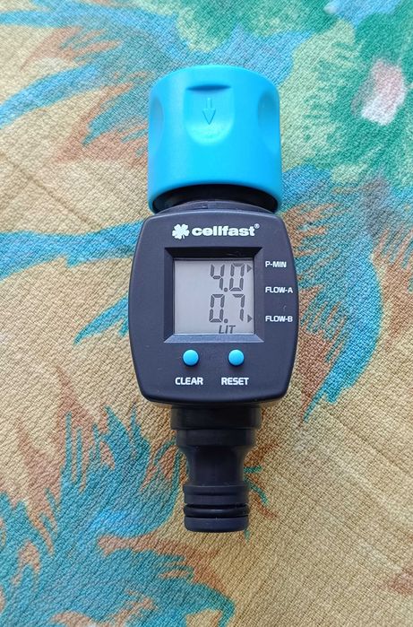 Дебитомер CELLFAST от 0.5 до 6 бара. Нов.