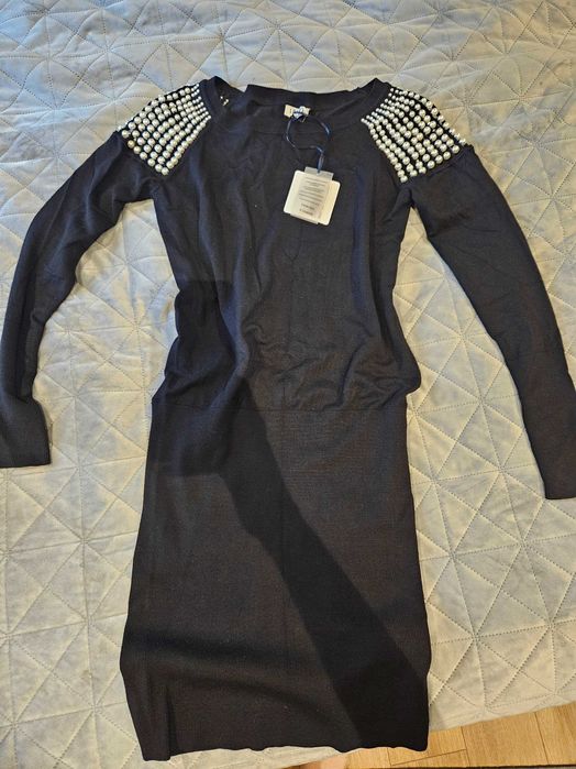 Liu jo , нова оригинална рокля с перли