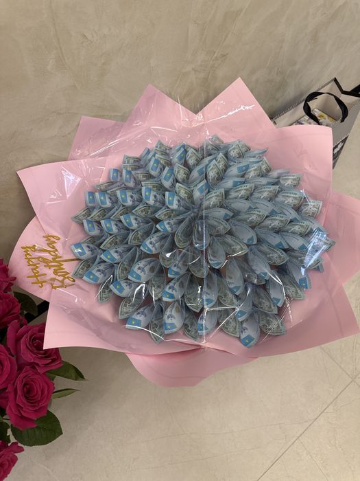 Цветы живые с переноской