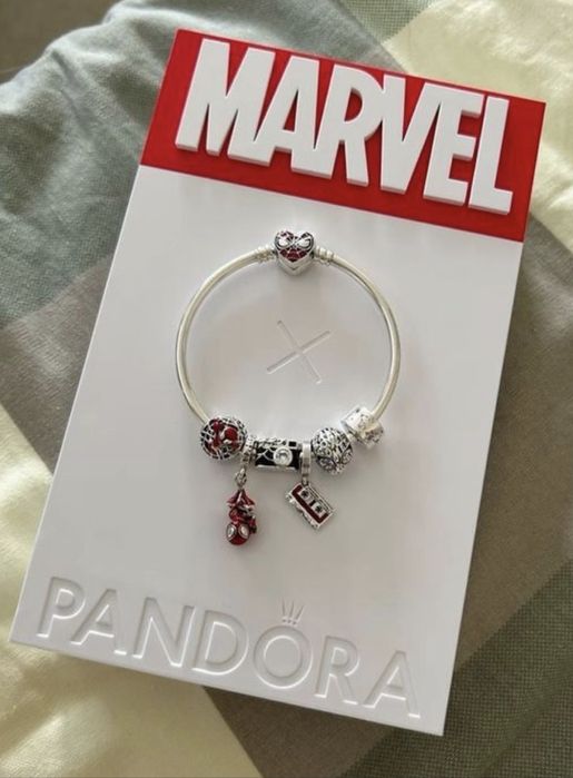 В Наличии ! Pandora x Marvel браслет из серебра 925 пробы