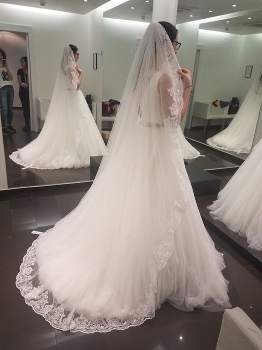 Vand Rochie de Mireasa Rosa Clara model Aida