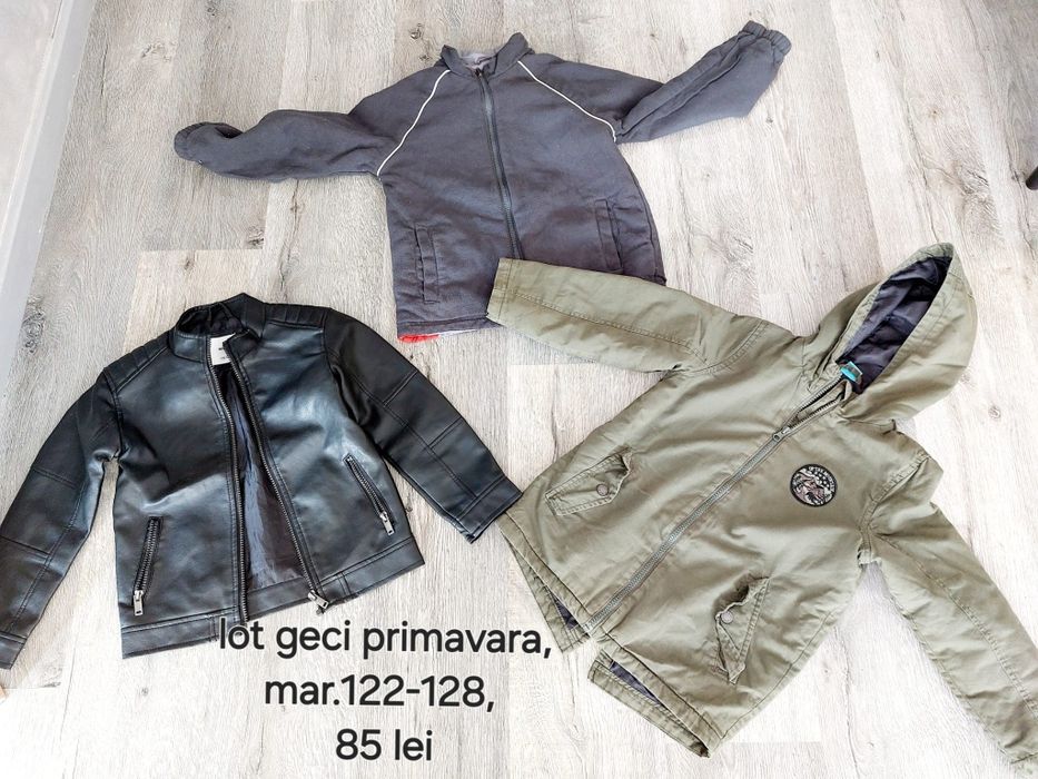 Lot gecute băiat 122-128