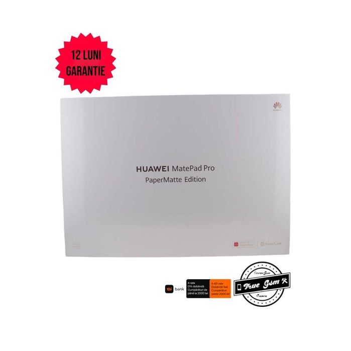 Tableta Huawei MatePad Pro PaperMatte 12.2 inch 512GB Wi-Fi Premium Gold - GARANTIE 12 LUNI | TrueGSM