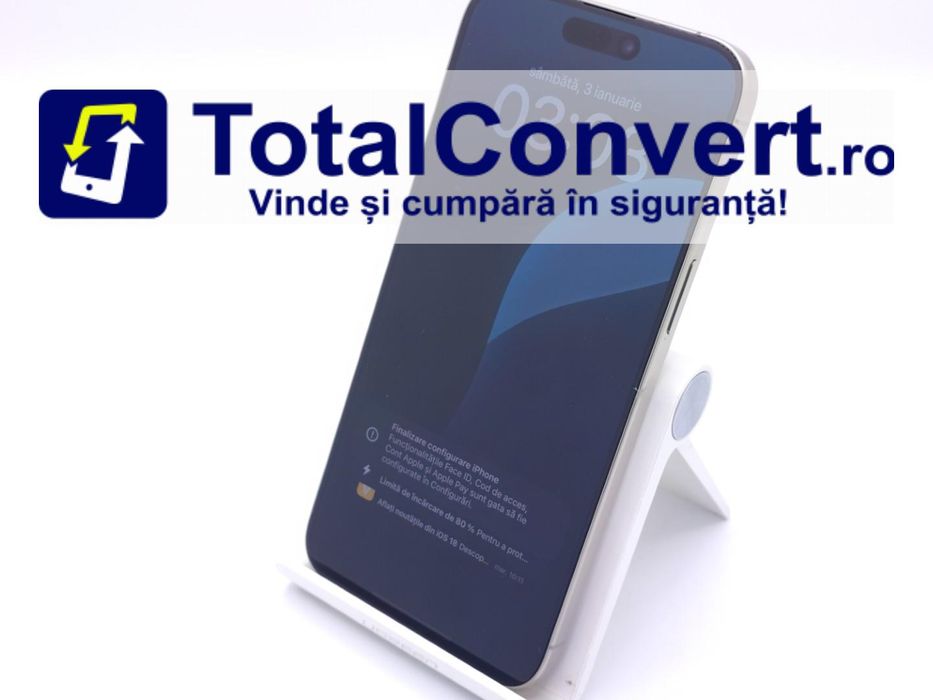 Apple iPhone 15 Pro Max 256GB Natural, Garantie 24 luni | #D89917