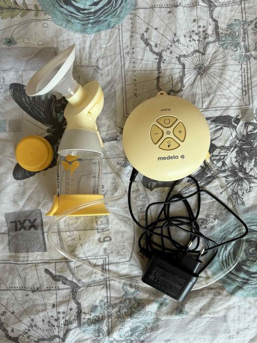 Единична двуфазна помпа за кърма Medela Swing като нова