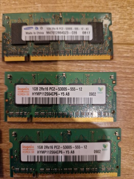 Стари компютърни компоненти - памет, процесор