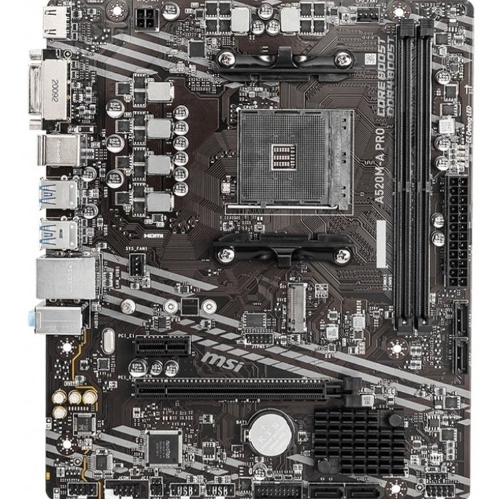 Материнская плата на сокете ам4