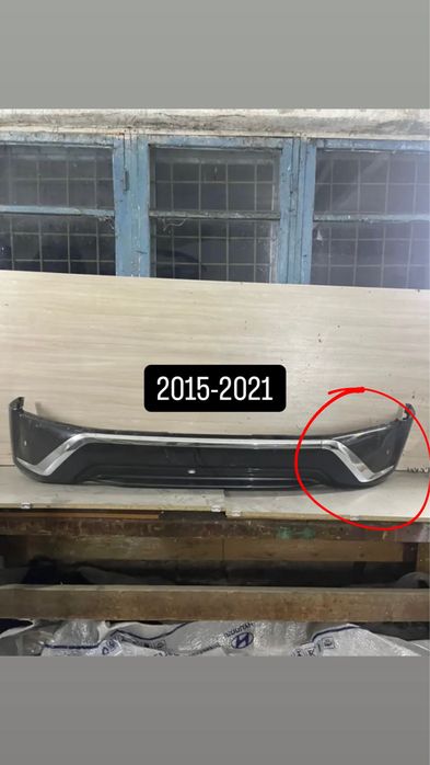 Губа Land Cruiser 200 бампер
