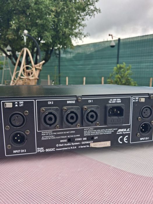 Amplificator de putere Bell psx 6022c