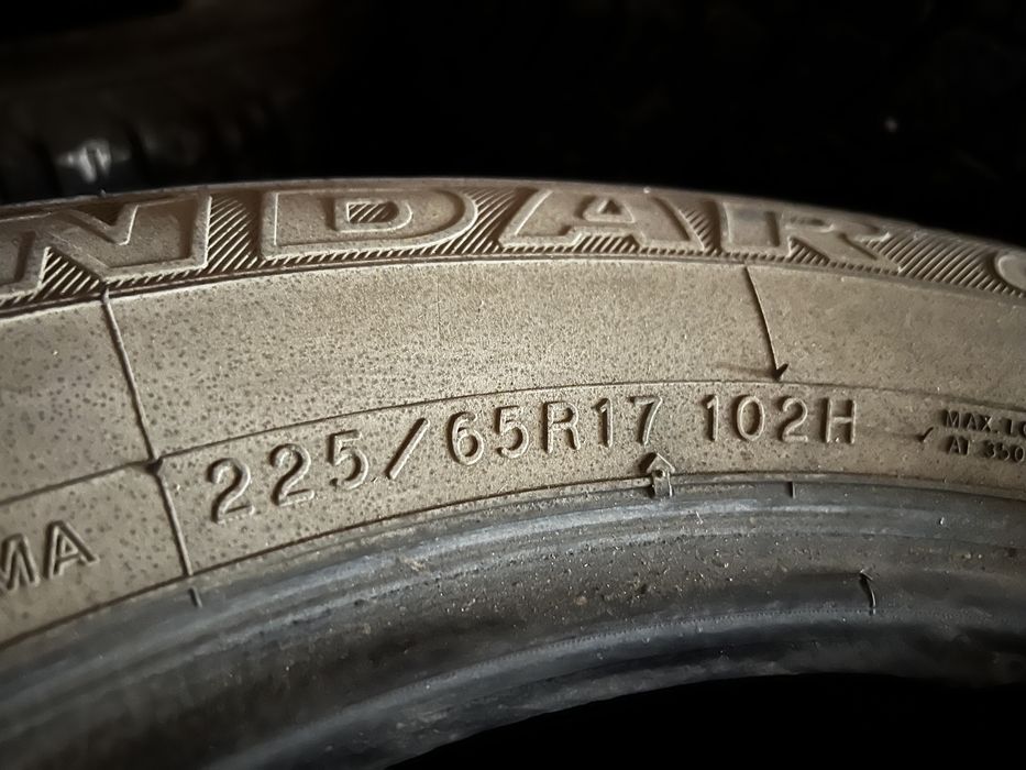 Лето шины 225 65 и 17 размер
