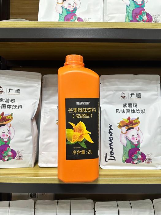 Сироп со вкусом манго для приготовления Bubble tea