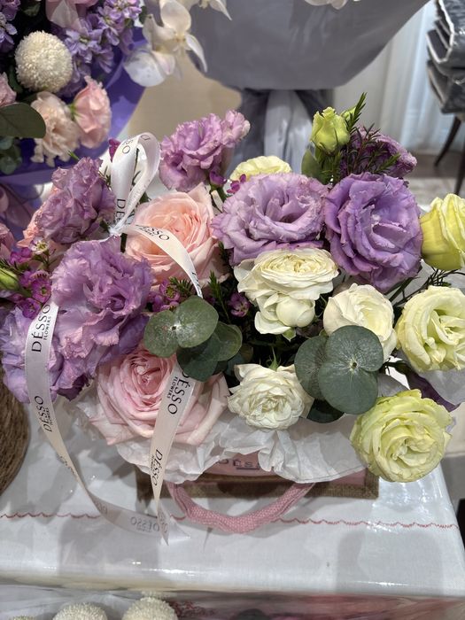 Свежие б/у букет цветы