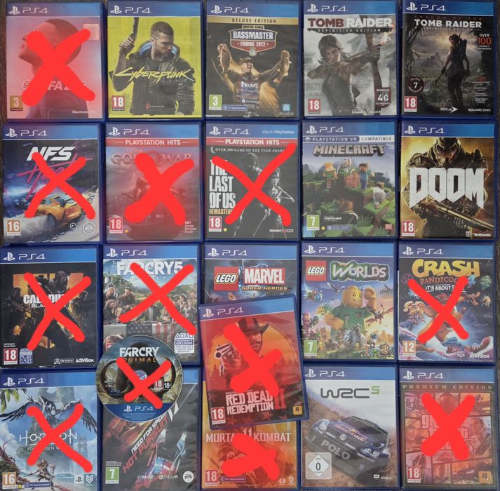 Vând jocuri ps4 în stare bună