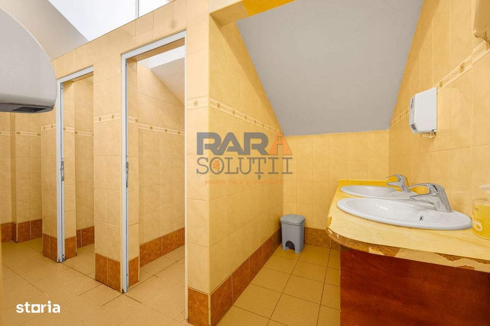 Spatiu comercial 1900 mp construiți, 3 niveluri, complet utilat