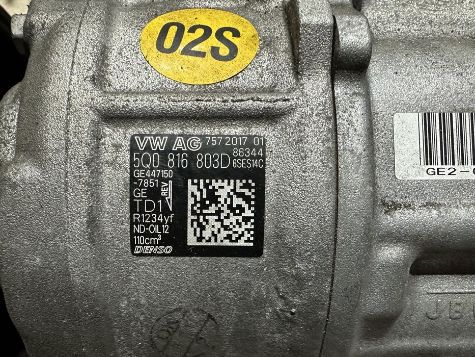 Compresor clima / Ac VW, Audi, Skoda, Seat : 1.6 / 2.0