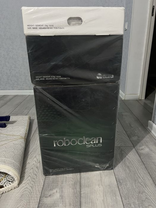 Пылесос Aura Roboclean Roboclean Splus серебристый