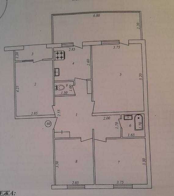 Белтепа 4 хона сотилади холати яхши