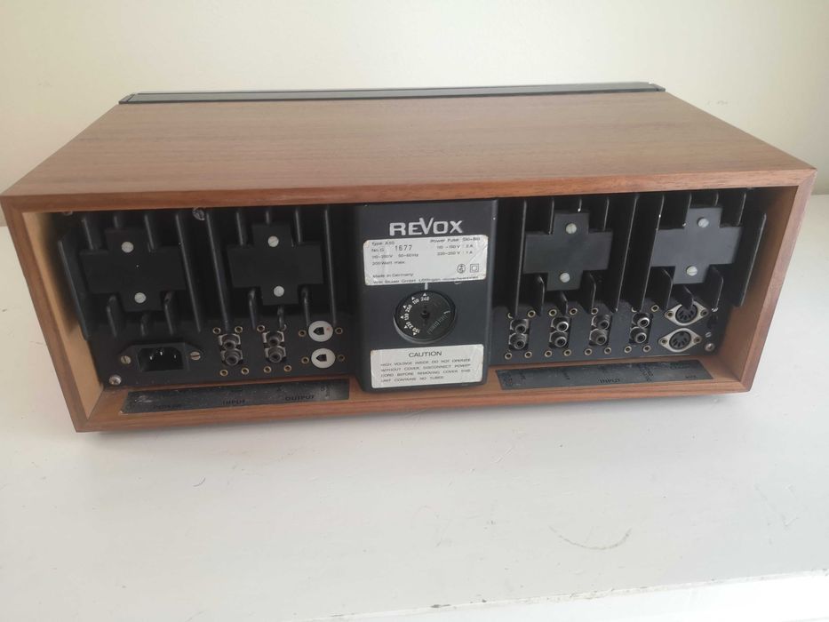 Amplificator Revox A50 Servisat, pereche A77