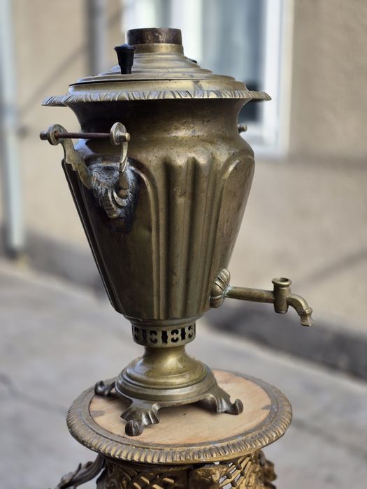 Самовар на дровах .