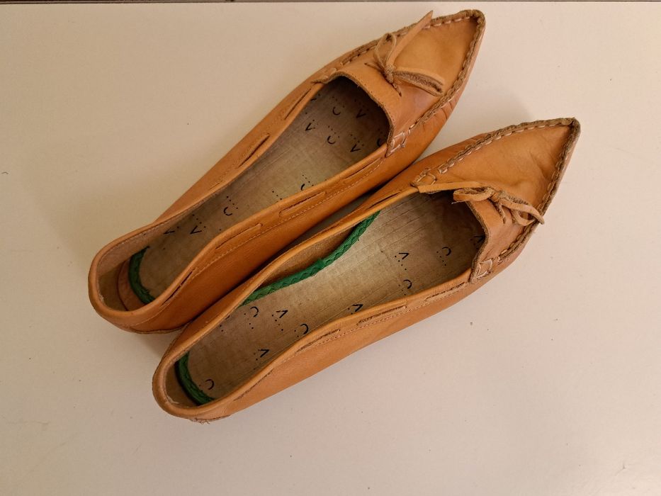 Balerini/mocasini de piele