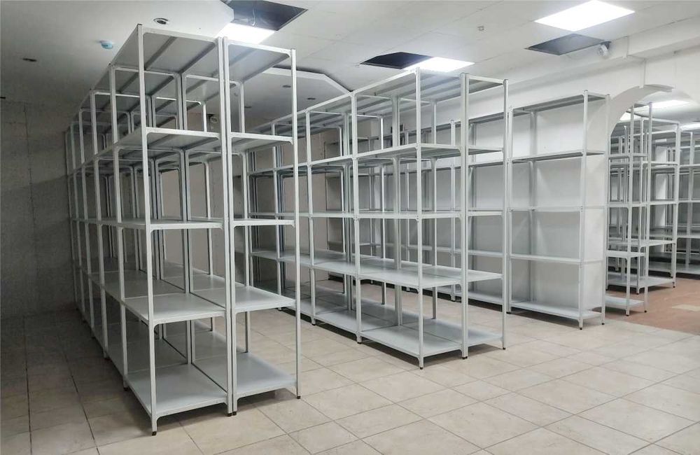 Полочные архивные стеллажи из качественного металла, лучшие цены