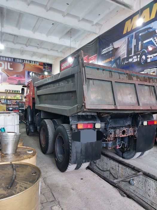 Kamaz samosval ishlatishga tayyor