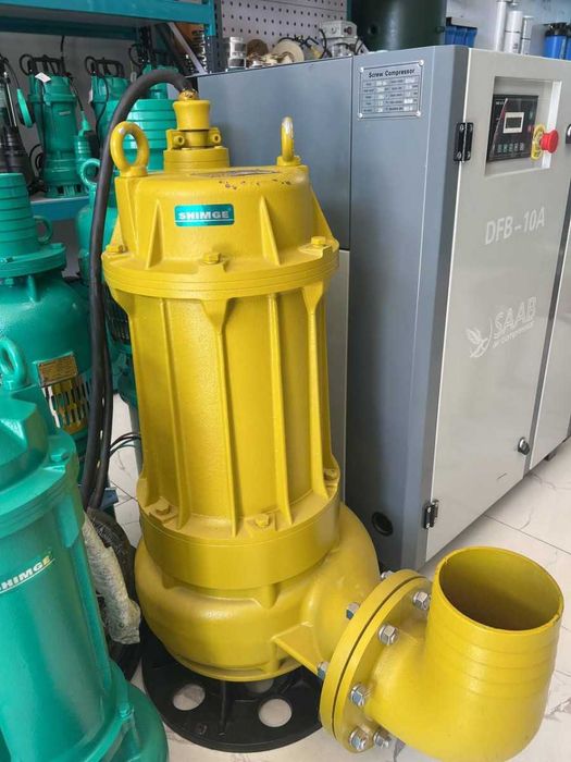 Фекальный насос для канализации и грязный вода Shimge WQ suv nasos