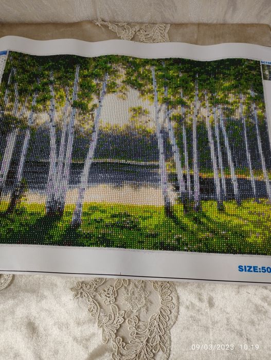 Manzara, qoʼl mehnati.