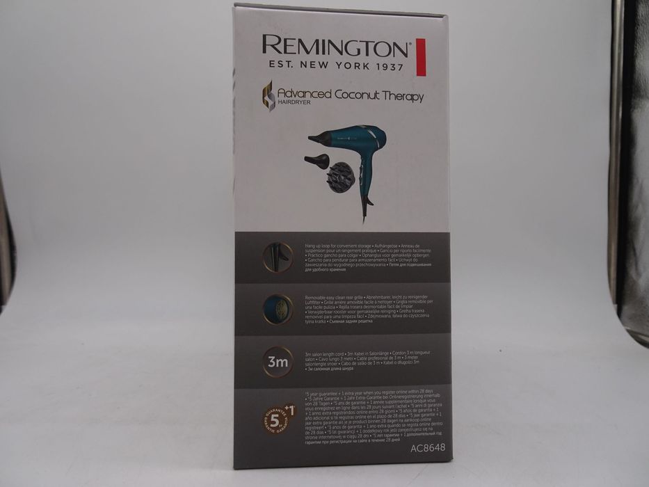 Uscator de par Remington AC8648, 2300W, 3 nivele de caldura, 2 viteze