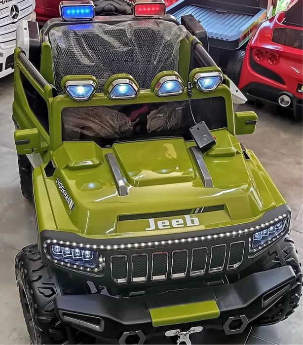 Детская машина Джип 2-местный|12w до 6 лет| доставка|без передоплата