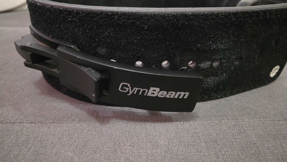 Кожен колан за вдигане на тежести - GymBeam