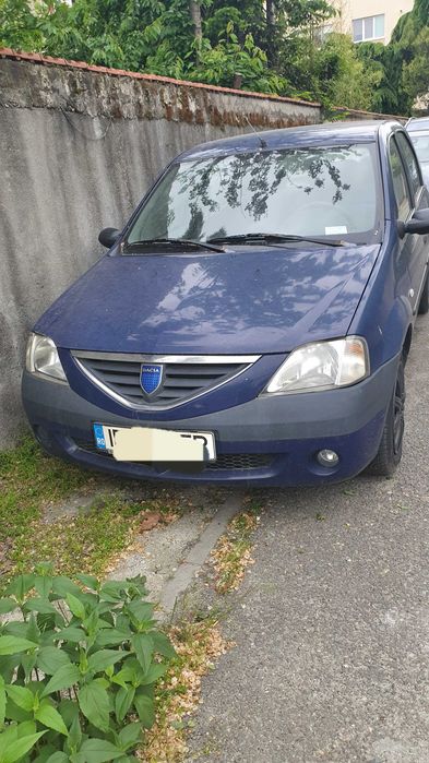 Vand Dacia Logan 2006 albastru benzina 100.000 km toate geamurile electrice AC, capacitate 1390