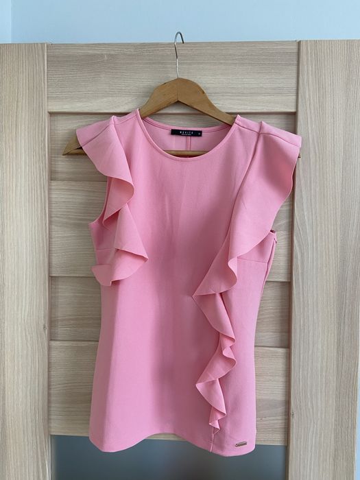 Розова блуза без ръкав Mohito