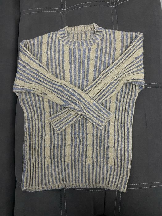 Вязанный свитшот