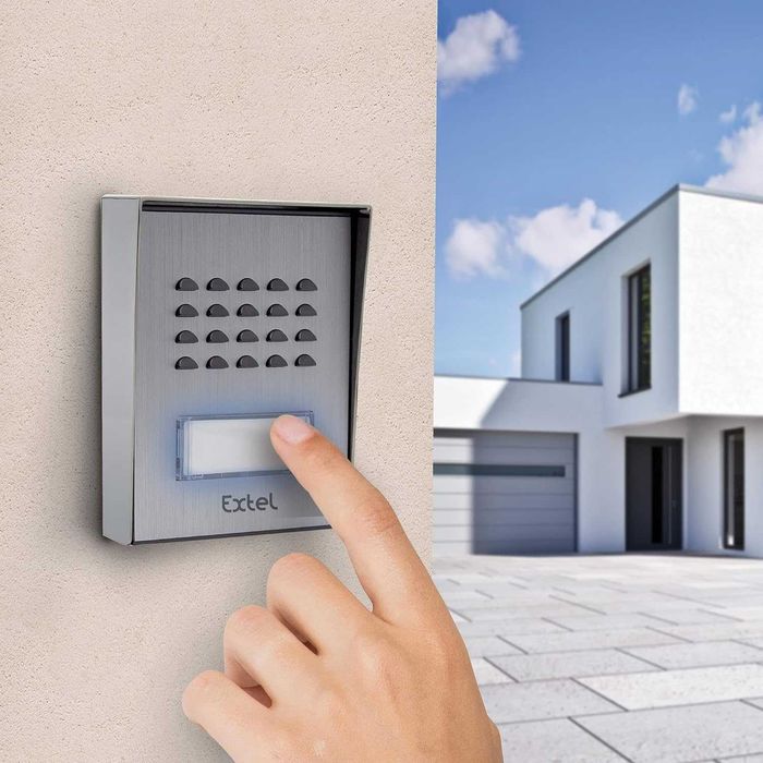 Extel - Интерком система с 2 кабела - Easy Bus 3. Аудио домофон