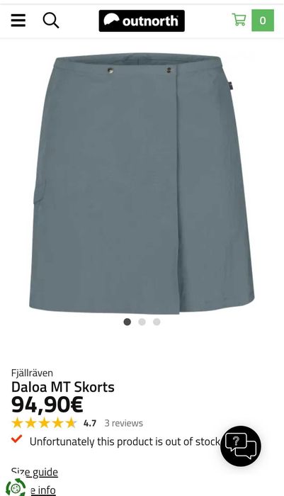 Fjallraven Daloa MT Skorts