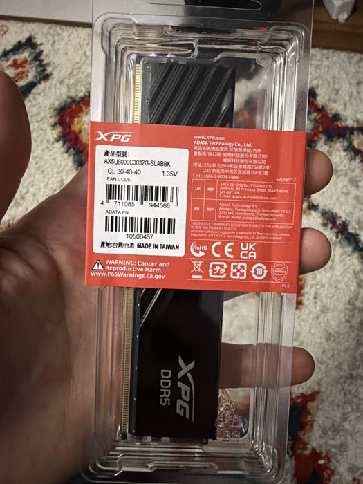 Sigilat 32GB RAM DDR5 6000MHz CL30 xpg EXPO SI XMP