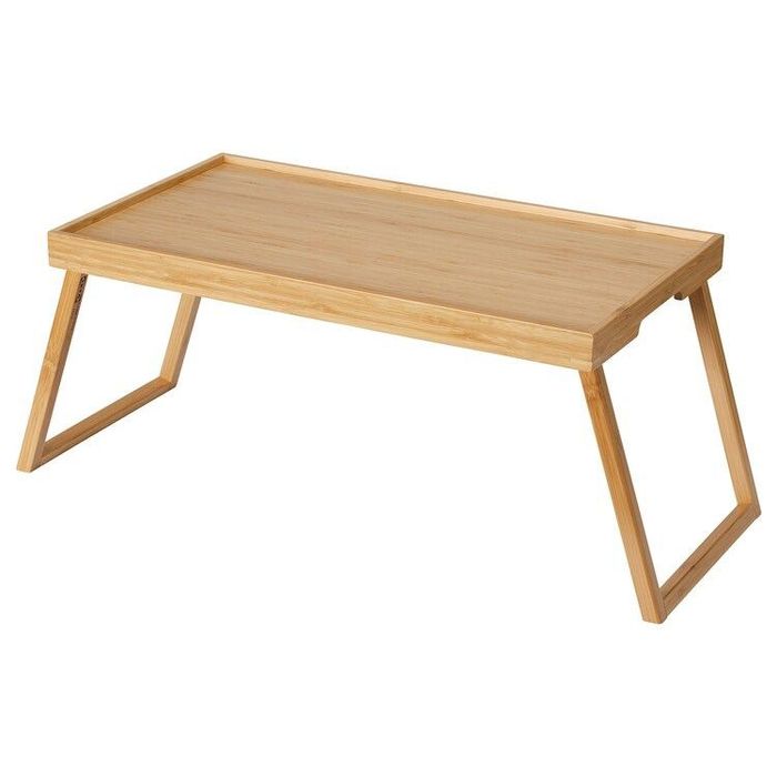 Поднос на ножках. Бамбук. IKEA

Ножки складываются, что обеспечивает к