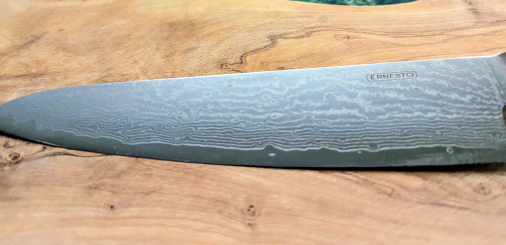 Cutit de bucatarie veritabil Damasc Ernesto