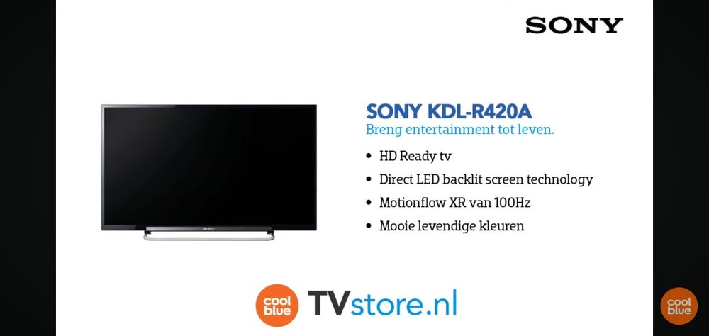 Телевизор Sony BRAVIA 32 дюм