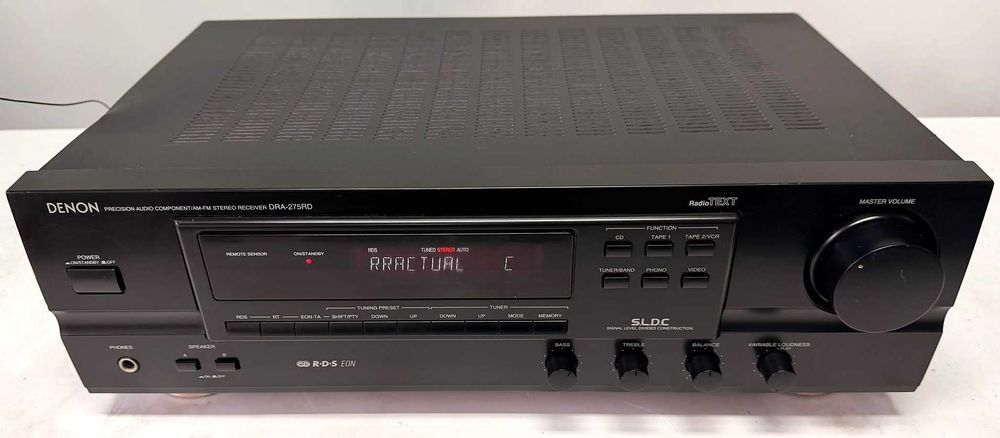 Amplificator Stereo Denon DRA-275RD RDS Receiver TEXT Variable Loudnes
