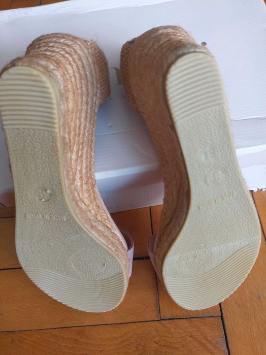 Дамски сандали ,39 пепел от рози