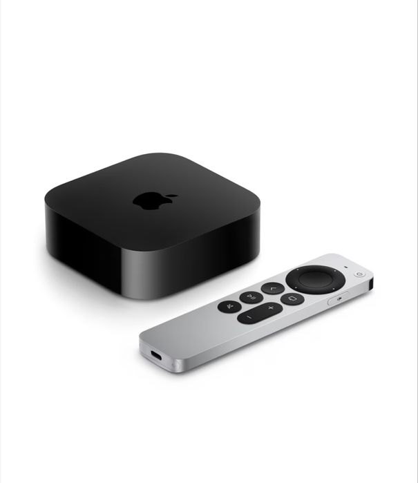 Apple TV 4k 64 gb cu telecomanda din aluminium